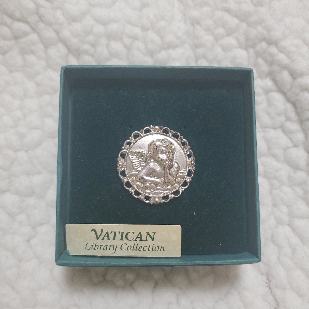 Vatican Library Collection Pin